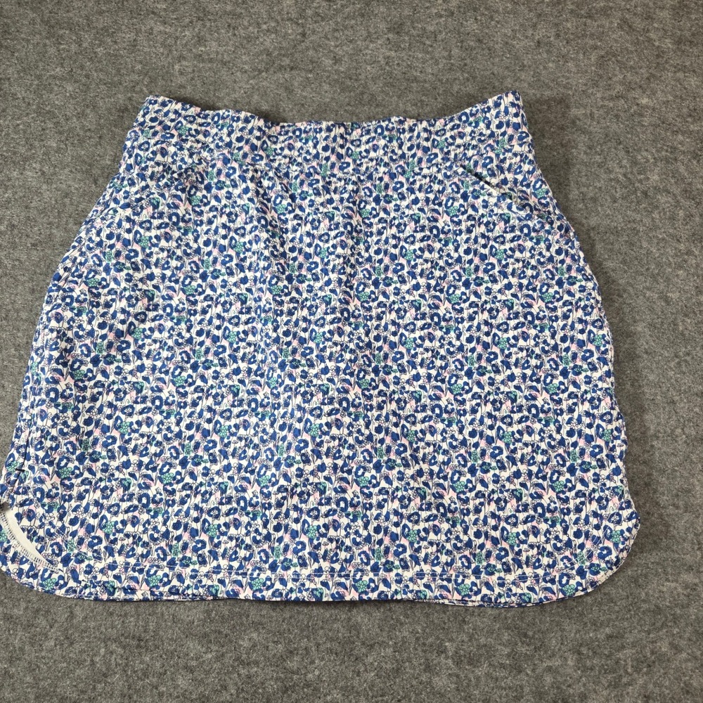 Peter Millar Womens S Golf Skort 16" Floral Print UPF 50 Performance Stretch